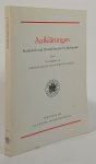 SAUDER, G., SCHLOBACH, J., (HRSG.) - Aufklärungen. Frankreich und Deutschland im 18. Jahrhundert. Band 1.