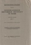N/A - Mededeelingen van het Nederlandsch Historisch Instituut te Rome, Tweede reeks, deel V