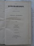  - Het leeskabinet. Mengelwerk tot gezellig onderhoud voor beschaafde kringen. Voor 1861, dl. I, II.