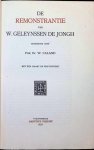 Prof. Dr. W. Caland - De Remonstrantie van W. Geleynssen de Jongh