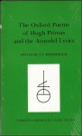 C.J. McDonough - Oxford Poems of Hugh Primas and the Arundel Lyrics