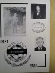 Werff, A.van der, H. Slager, K. van der Werff, Jan de Rooi van Goslinga, Henk Hoen - 50 jaar voetbal De Sweach 1931 1981