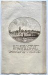 Van Ollefen, L./De Nederlandse stad- en dorpsbeschrijver (1749-1816). - [Original city view, antique print] De Stede Goedereede, engraving made by Anna Catharina Brouwer, 1 p.