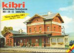 Kibri - Kibri Modelbaan-toebehoren 1983/1984, Spoor HO + N + Z, Nederlandstalig vol kleurillustraties, catalogus, 97 pag. geniete softcover, goede staat