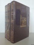 Lennep, J. van & J. Tergouw - Het boek der opschriften & De uithangtekens in verband met geschiedenis en volksleven beschouwd I & II (3 delen)