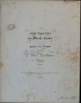 Beethoven, Ludwig van: - [Anh. 14 u. Op. 26. Trauermarsch] Six valses et une marche funèbre composées pour le piano