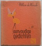 Merode Willem de - Met een boekske in een hoekske Libellen serie nr 117 Eenvoudige gedichten
