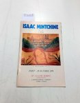 Mintchine, Isaac und Claude Robert: - ISAAC MINTCHINE 1900-1941 : GOUACHES - PEINTURES, Vente du 24 Octobre 1974