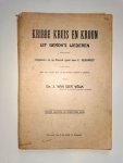 Gebhardt, Ernst: - Kribbe kruis en kroon uit Gerok`s liederen. 2e herziene en verbeterde druk Gebhardt, Ernst: - Kribbe kruis en kroon uit Gerok`s liederen. 2e herziene en verbeterde druk