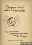 Mulder, J.A. - Tropen-serie. In en om de Javaanse desa. Uitgaande van het Koninklijk Instituut voor de Tropen 1