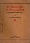 Woerden Jr., C.B. van - Woerden Jr., C.B. van-De Assurantie en de Vaccinatie Woerden Jr., C.B. van - Woerden Jr., C.B. van-De Assurantie en de Vaccinatie