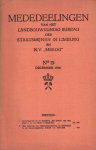 Daalen, Dr. Ir. C.K. van. - Daalen, Dr. Ir. C.K. van.-Mededeelingen van het Landbouwkundig Bureau der Staatsmijnen in Limburg en N.V. 'Mekog"