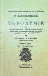 Karel De Flou (auteur), Jos De Smet (auteur) - Woordenboek der toponymie van Westelijk Vlaanderen, Vlaamsch Artesië, het Land van den Hoek, de graafschappen Guines en Boulogne en een gedeelte van het graafschap Ponthieu. facsimile  18 delen compleet