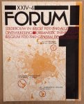 FORUM & ANTHON BEEKE, GEERT BEKAERT, TJEERD DEELSTRA, KEES RIJNBOUTT, SWIP STOLK, PIETER HOLSTEIN. - Stedebouw in België 1920 -1940 Tuinwijken / Urbanistic Thinking in Belgium 1920 - 1940 Garden District. Deel 1 en Deel 2. Forum Jaargang/volume XXIV-4.  + Forum Jaargang/volume XXIV-5.