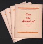 Evers, F., Kuitert, R., Velde, I. van der - Deel 1 tm 4 , Naar onze moedertaal : globale methode voor het aanvankelijk leesonderwijs, het schrijven en het taalonderwijs in het eerste leerjaar