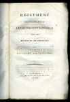 GEER, L. de (vertaling door) - Reglement op de inrigting van het Hooger Onderwijs in de Zuidelijke Provincien van het Koningrijk der Nederlanden