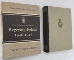 Enquêtecommissie Regeringsbeleid, redactie, - Enquêtecommissie Regeringsbeleid 1940-1945. Verslag houdende de uitkomsten van het onderzoek. Deel 3A en B/ Deel 3C. Financieel en economisch beleid (Punt K van het Enquêtebesluit). [2 delen]