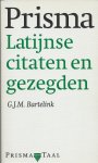 G.J.M. Bartelink - Latijnse citaten en gezegden