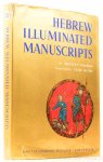 NARKISS, B. - Hebrew illuminated manuscripts. Foreword by Cecil Roth.