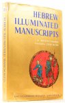 NARKISS, B. - Hebrew illuminated manuscripts. Foreword by Cecil Roth.