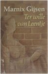 Marnix Gysen - Ter wille van leentje