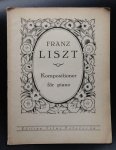 Franz Liszt bearbeitung Leonid Kreutzer - Franz Liszt Kompositioner för piano