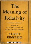 Albert Einstein - The Meaning of Relativity
