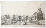 Reinier Zeeman (1623/24-1664) - [Antique print, etching and dry needle] HEYLIGEWECHS POORT 1638 [set title: Town Gates of Amsterdam], published before 1656.