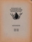 Koninklijk Oudheidkundig genootschap - Jaarverslagen 1953-1955
