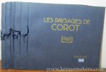 COROT / THOMSON, D. CROAL (ed.). - Les paysages de Corot. (6 volumes, complete set).