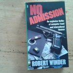 Winder, Robert - No Admission