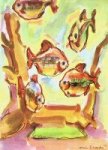 Stoomvaart Maatschappij Nederland - Menukaart SMN Tropical Fishes 5/6