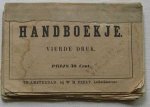 Handboekje - Handboekje voor de leerlingen der lagere scholen.