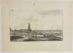 Jan Ruijscher (ca. 1625-ca. 1675), Anthonie Waterloo (1609-1690), published by François Basan (1723-1797) - Antique print, etching | View of Rhenen, published ca. 1797, 1 p.