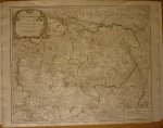 Vaugondy, Gilles Robert de - Partie Septentrionale du Duché de Brabant    Originele kopergravure