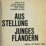 H. Wiederhold, Clara Haessaert - Ausstellung junges Flandern [Frankfurt am Main, 1964]. Galerie: K13 - Klub Voltaire