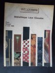 Catalogue Guy Loudmer, Drouot Paris, boekbanden - Bibliotheque Léon Givaudan, Livres Illustres Modernes, Reliures 1900-1950 Catalogue Guy Loudmer, Drouot Paris, boekbanden - Bibliotheque Léon Givaudan, Livres Illustres Modernes, Reliures 1900-1950