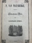 STERK, L., - P. van Waesberge. Gedachtenis-Rede, door Leonard Sterk.