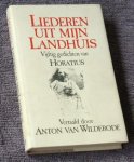 Horatius, vertaald door Anton van Wilderode - Liederen uit mijn landhuis. Vijftig gedichten van Horatius