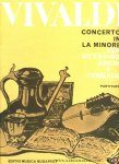 VIVALDI, Antonio / Herausgegeben von - Edited by Nagy Olivér - Concerto in La Minore per ottavino, archi e cembalo - Partitura - Score