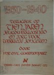 Oscar Vital Léon Guermonprez - Terugblik op tien jaren jeugdwerkloosheid en zorg voor werkloze jongeren