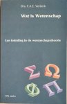 Verberk, Drs. F. A. E. - WAT IS WETENSCHAP.  Eern inleiding in de wetenschapstheorie.