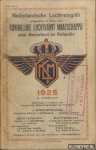 Diverse auteurs - Nederlandsche Luchtreisgids uitgegeven door de Koninklijke Luchtvaart-Maatschappij voor Nederland en Koloniën - 6e dienstjaar 1925