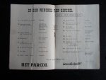 Programmaboekje - In de Winckel van Sinckel, Ensemble Wim Sonneveld, De Kleine Comedie Programmaboekje - In de Winckel van Sinckel, Ensemble Wim Sonneveld, De Kleine Comedie
