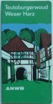 ANWB - Teutoburgerwoud  Weser Harz Met losse overzichtskaart