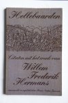 Frans Anton Janssen ;  Hermans,Willem Frederik - Hellebaarden  citaten uit het werk van Willem Frederik Hermans verzameld en ingeleid door Frans Anton Janssen
