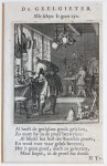 Luyken, Jan (1649-1712) and Luyken, Caspar (1672-1708) - Antique print/originele prent: De Geelgieter/The Bronze Founder. Luyken, Jan (1649-1712) and Luyken, Caspar (1672-1708) - Antique print/originele prent: De Geelgieter/The Bronze Founder.