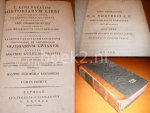 PATAVINI LIVII - T. Livii Patavini, TOMUS PRIMUS. Historiarvm Libri, qvi svpersvnt omnes et deperditorvm fragmenta exrecensione arn. drakenborchII passim reficta cvm indice rervm locvpletissimo accessit praeter varietatem lectionvm gronovianae et crevierianae ...