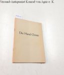 Bours, Johannes: - Die Hand Christi