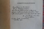 Lagerlöf, Selma. [ met uitgebreide opdracht van de vertaler Antoon Thiry] - Christuslegenden.